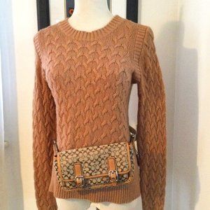 Coach Signature Waist Pouch/Fanny Pack Adj to 40"